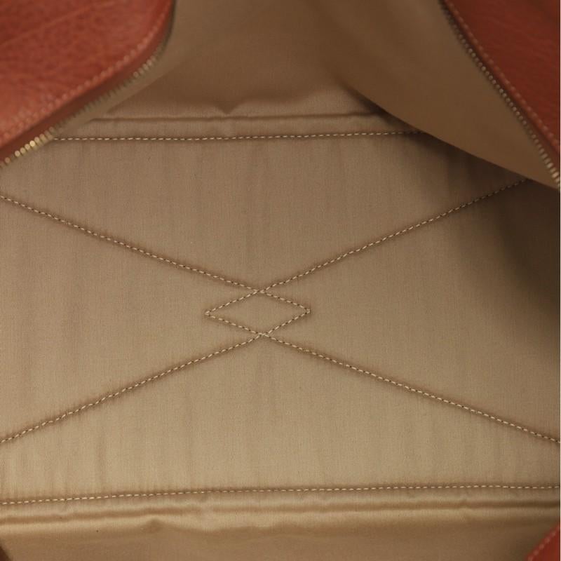 Beige Hermes Victoria II Handbag Toile 43