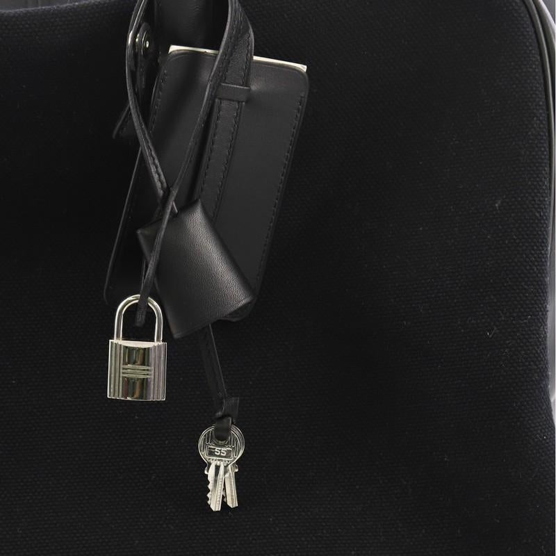 Hermes Victoria II Handbag Toile 43 3