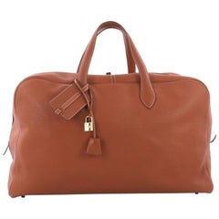 Hermes Victoria II Travel Bag Clemence 50