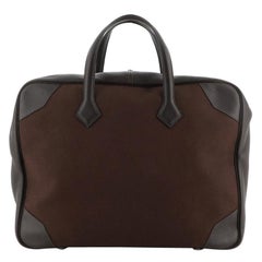 Hermes Victoria II Travel Bag Toile 43