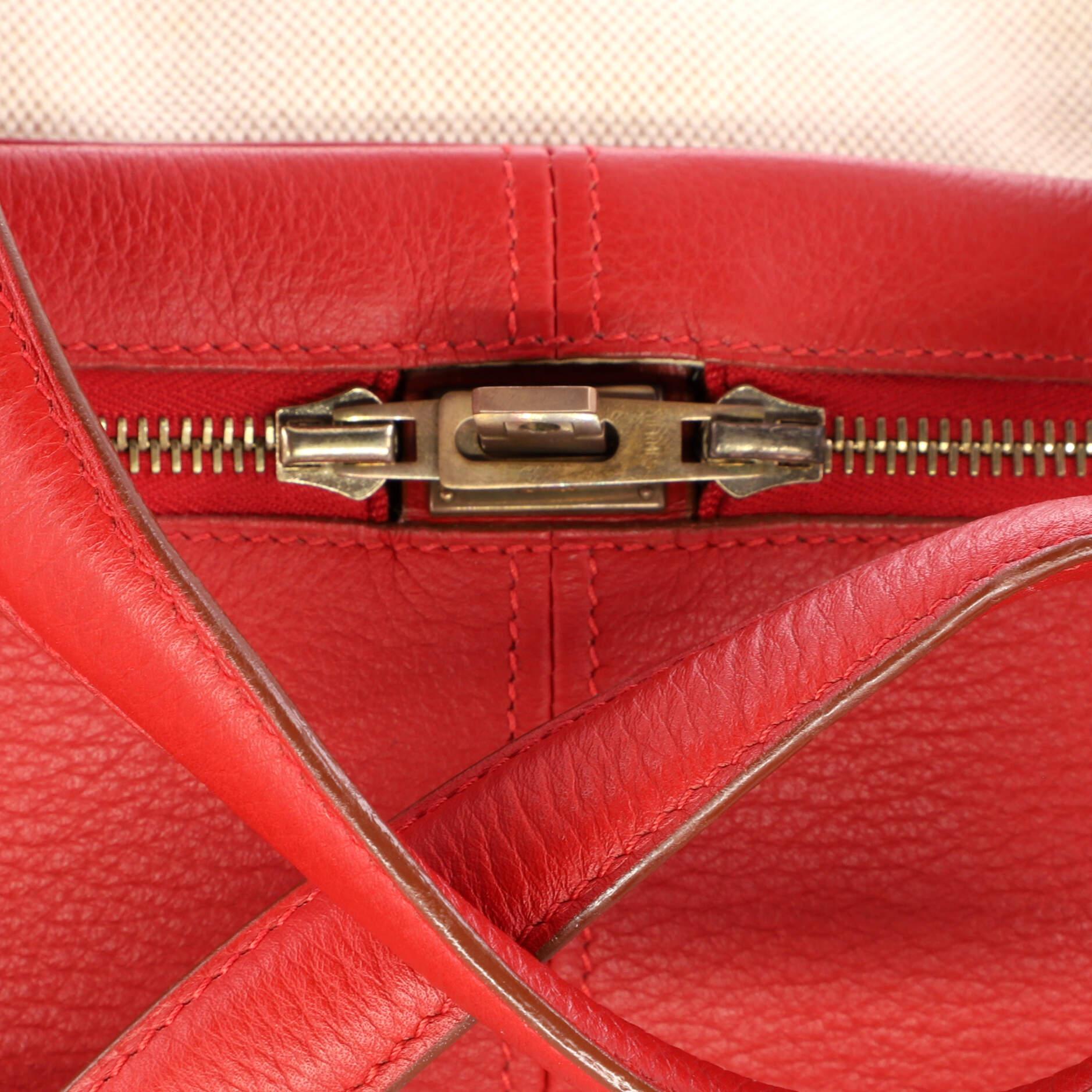Hermes Victoria II Reisetasche Toile 50 5