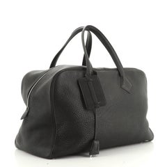 Hermes Victoria II Travel Handbag Clemence 43