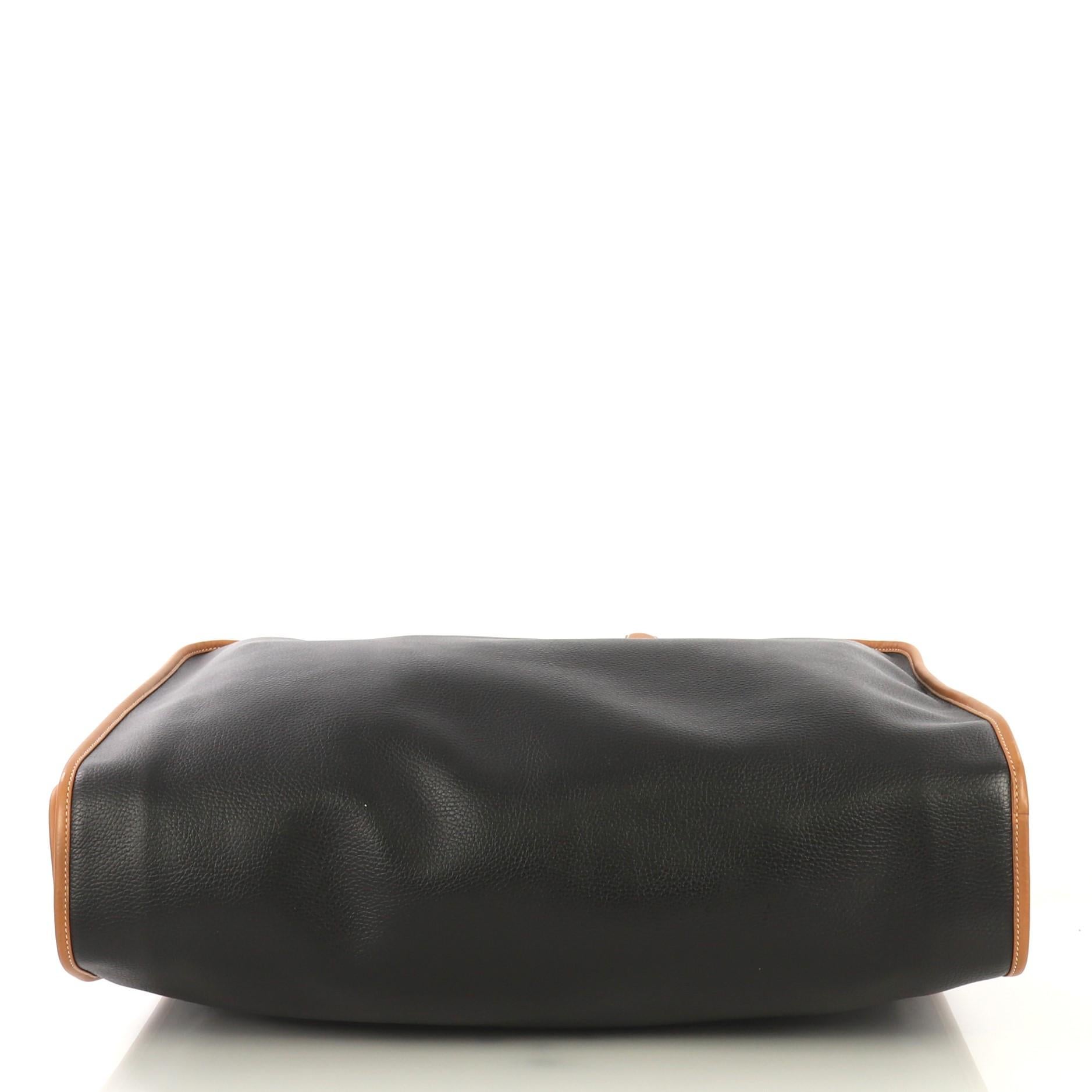 Black Hermes Victoria Suter Garment Bag Leather