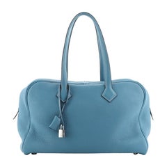 Hermes Victoria Travel Bag Clemence 35