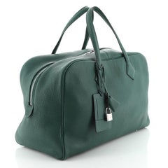 Hermes Victoria Travel Bag Clemence 43
