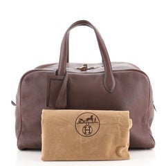 Hermes Victoria Travel Bag Clemence 43
