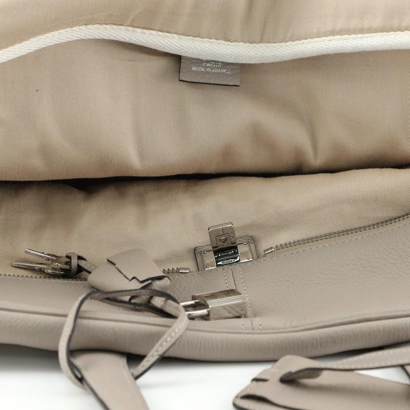 Women's or Men's Hermes Victoria Travel Bag Clemence 43