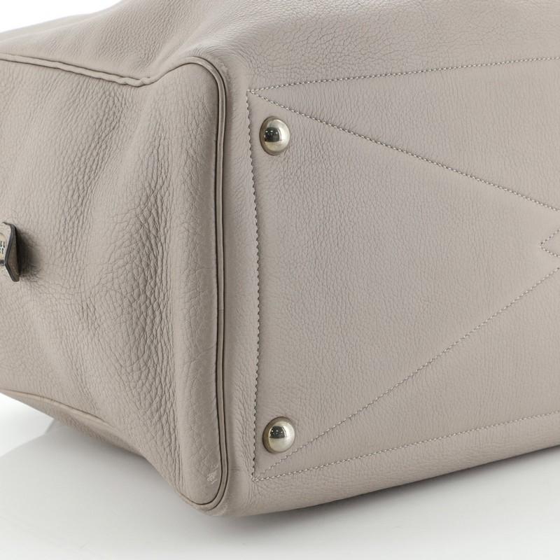 Hermes Victoria Travel Bag Clemence 43 1