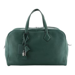 Hermes Victoria Travel Bag Clemence 43