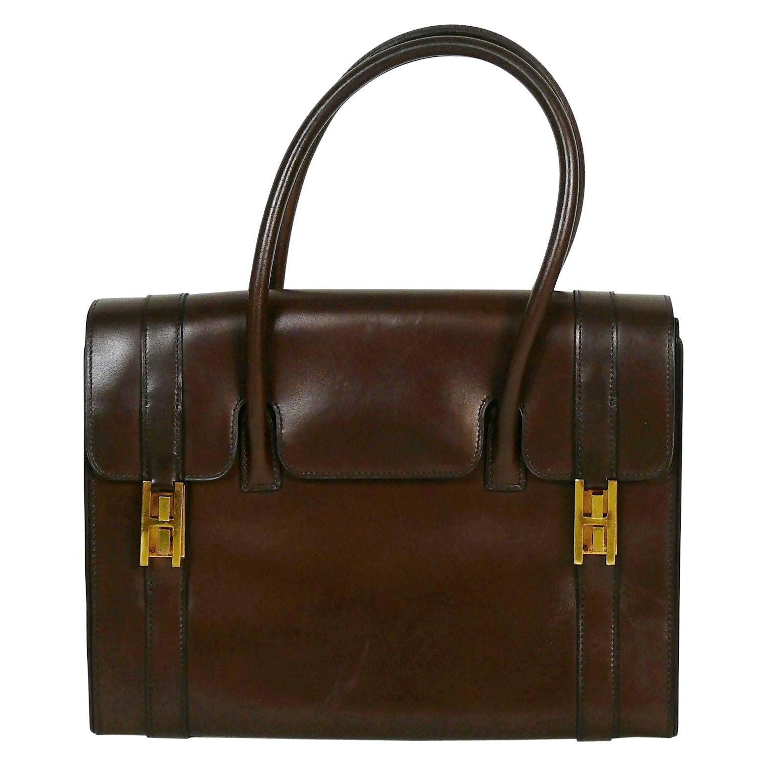 Vintage Hermes Drag Bag - 2 For Sale on 1stDibs
