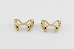 Hermes Vintage 1970s Chaine D'Ancre 18k Gold Cufflinks