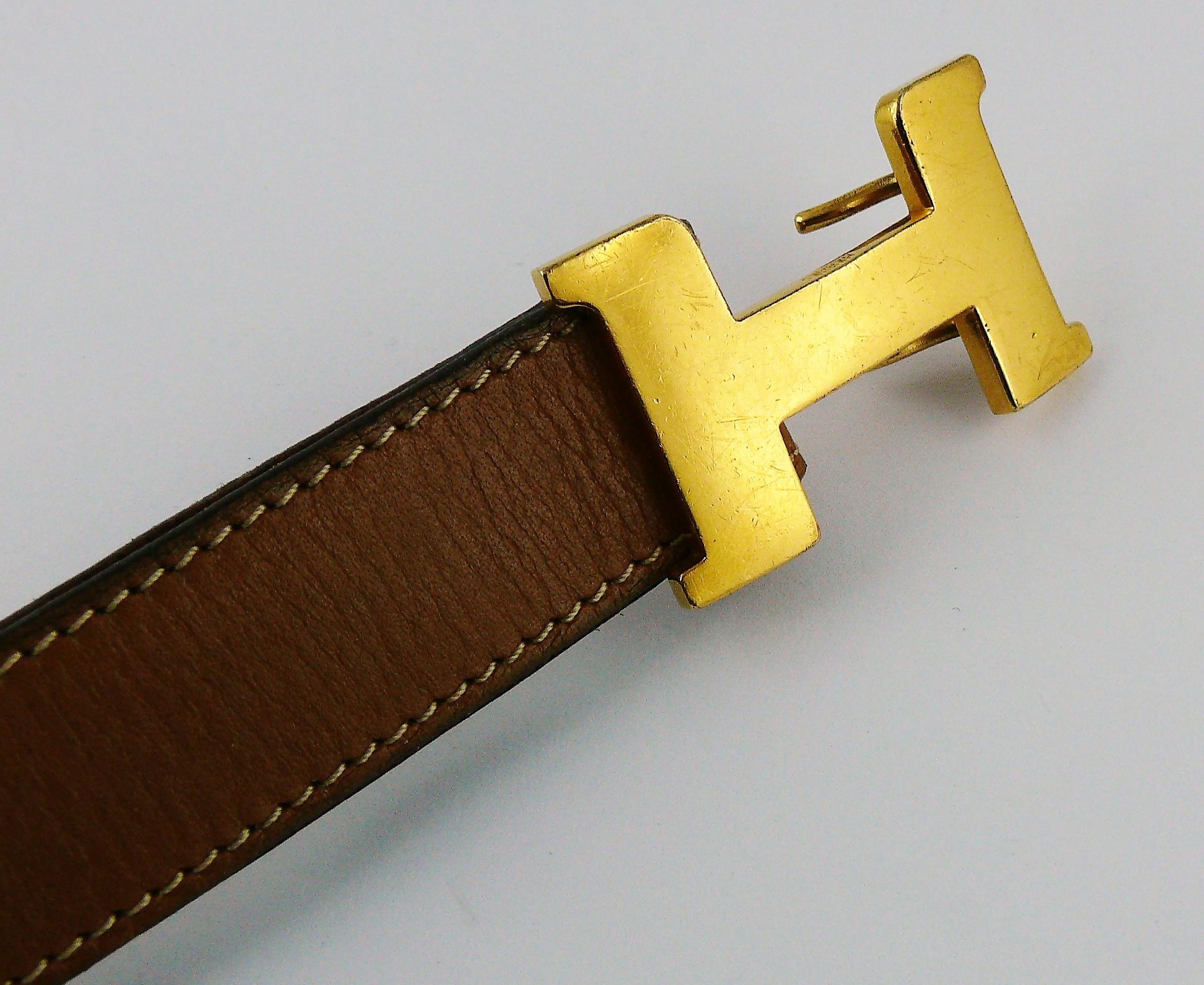 vintage hermes belt