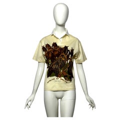 Camiseta tipo polo «Attelage en Arbalete» de Hermes Vintage de los años 80, diseñada por Philippe Ledoux
