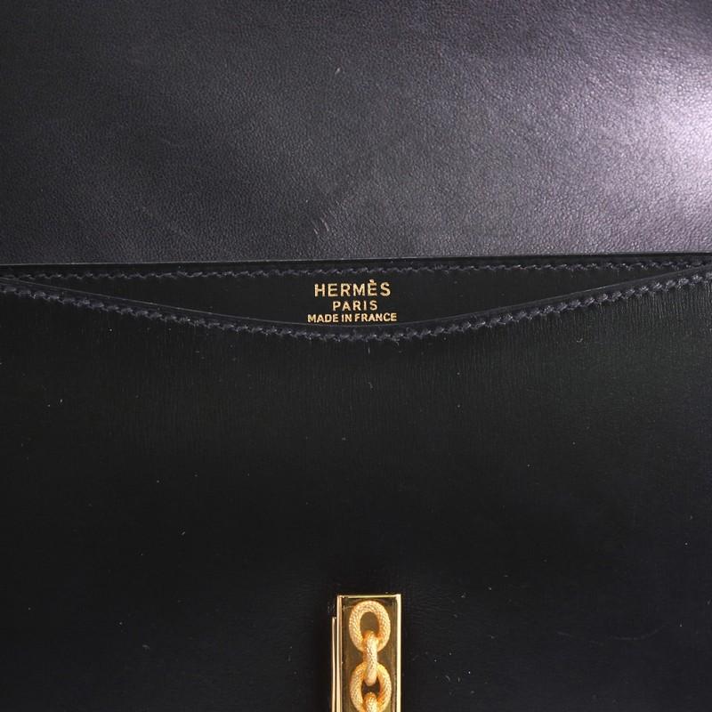 Hermes Vintage Alcazar Chain Bag Box Calf Small 1