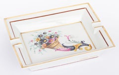 Hermès Vintage Ashtray Cornucopia Flower