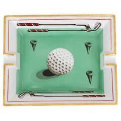 Hermès Vintage Ashtray Golf Motiv