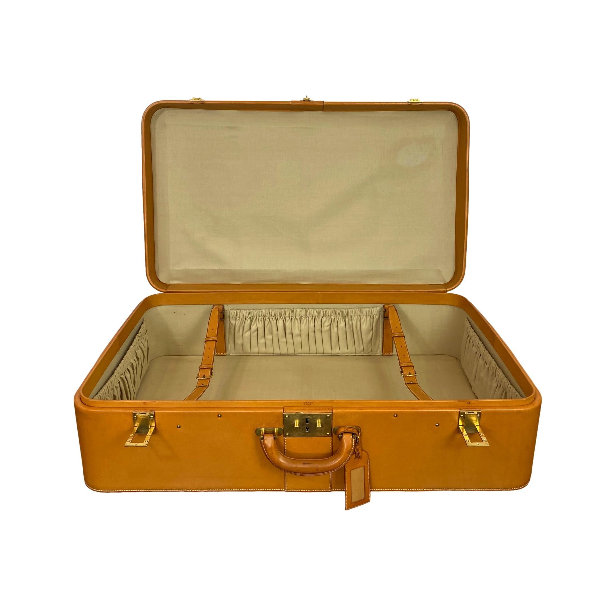 Hermès Vintage Automobile Valise Suitcase Travel Luggage, circa 1972. 3