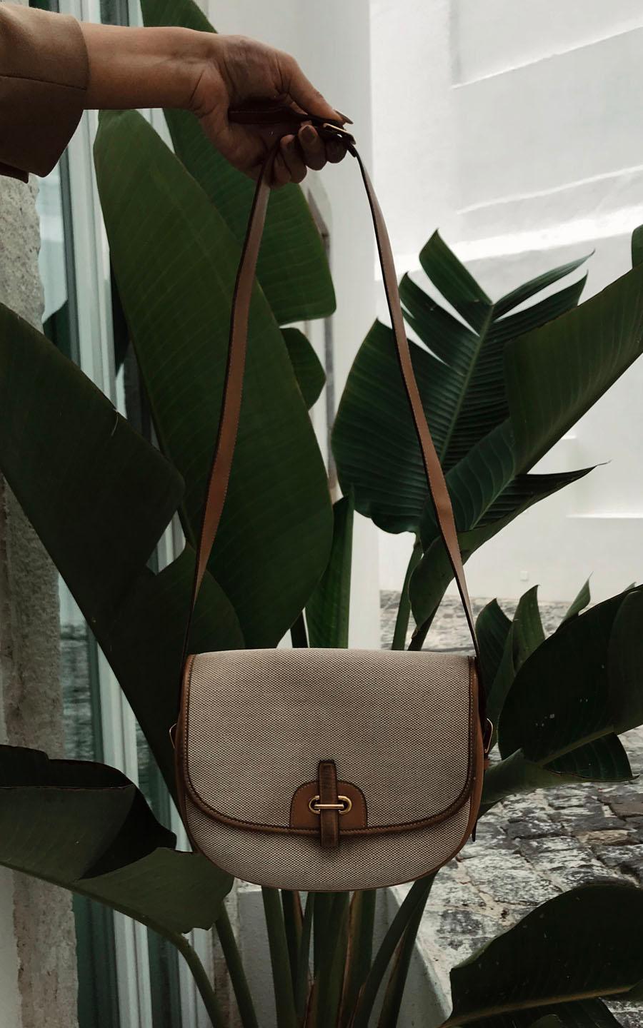 Marron Sac Hermès Vintage 
