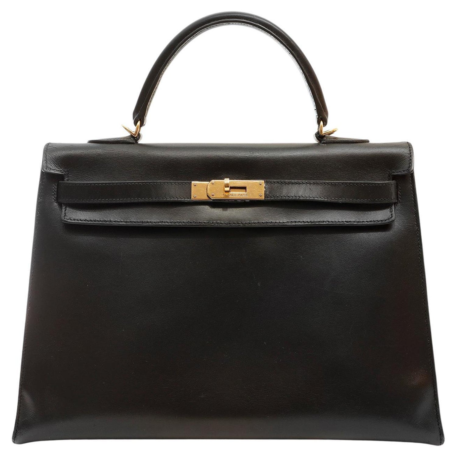 Brand New Hermes Kelly 28 Graphite Ostrich PHW For Sale at 1stDibs