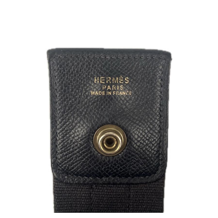 Hermès vintage blue Tsako For Sale 1