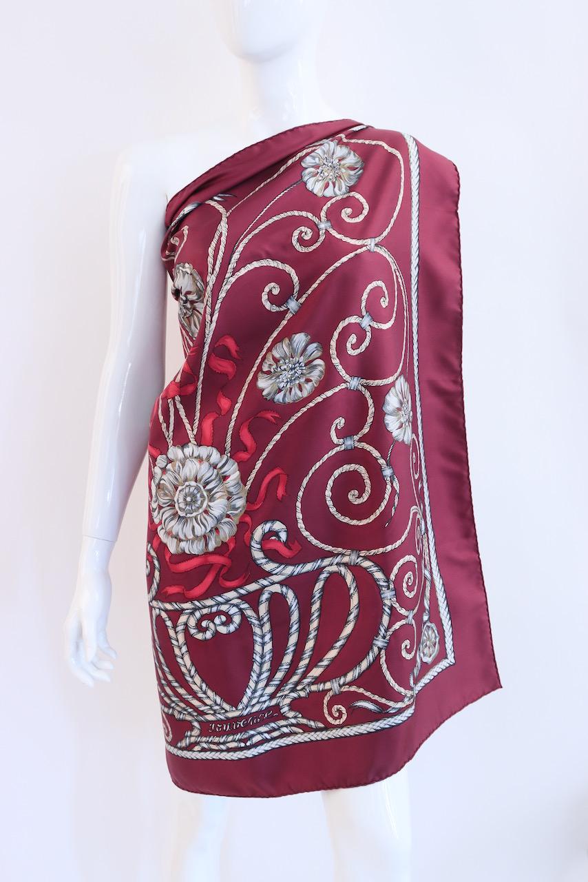 Rare Vintage HERMES Bordeaux 
