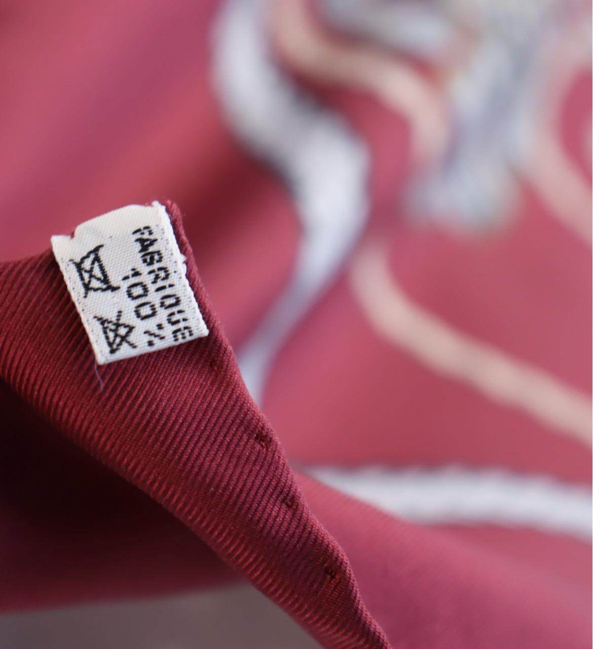 HERMES Vintage Bordeaux 