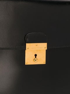Hermès Vintage Box Leather Clutch Bag