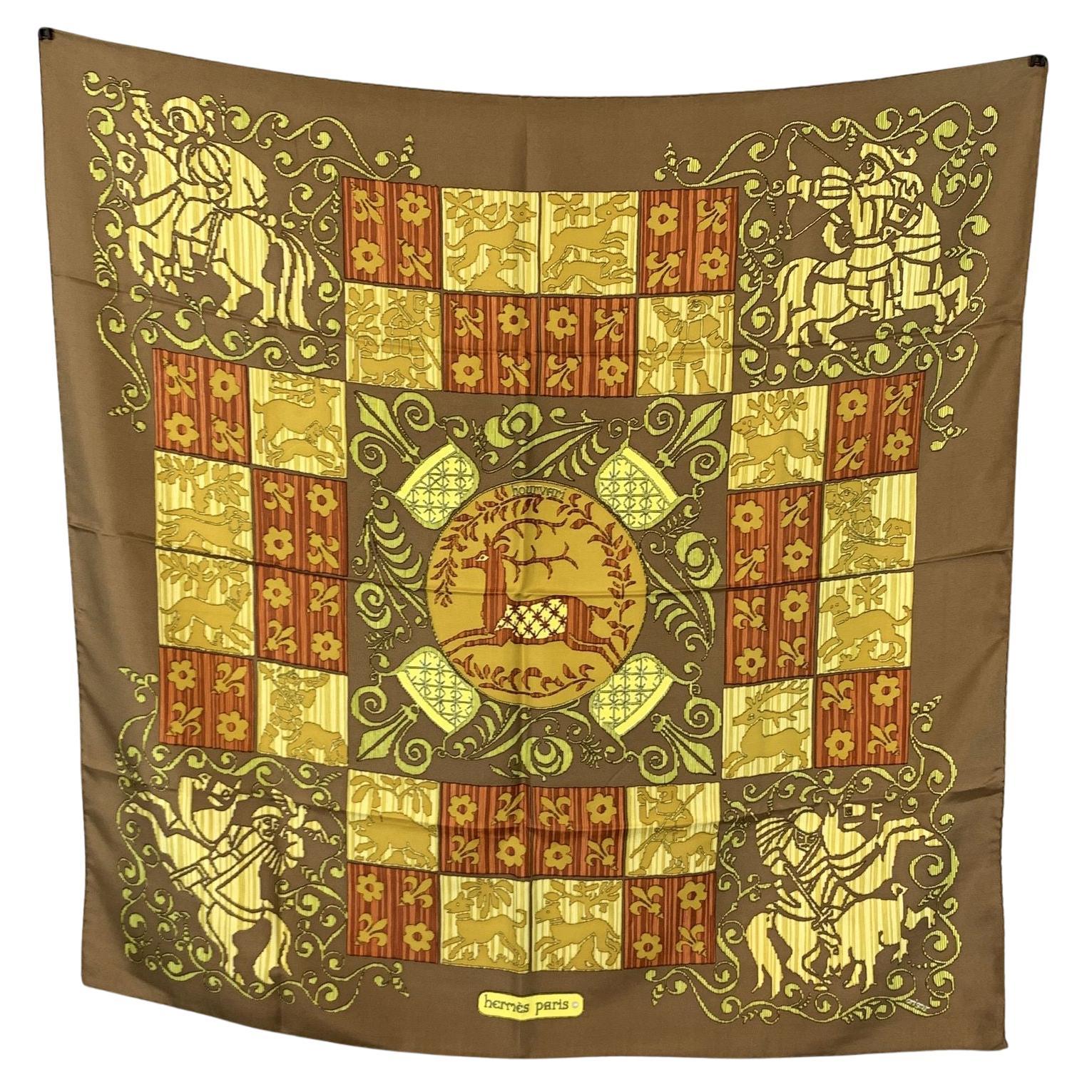How can I tell if a Hermes scarf is vintage?