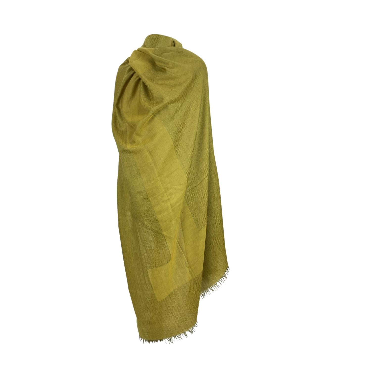 mustard color scarf