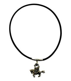 Hermes Vintage Cadena Pegasus Necklace