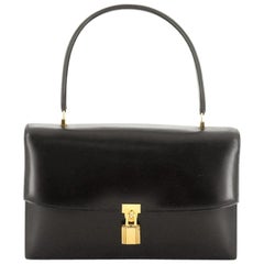 Hermes Vintage Cadena Top Handle Bag Box Calf