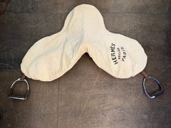 Hermès Vintage Calf Leather Jumping Saddle