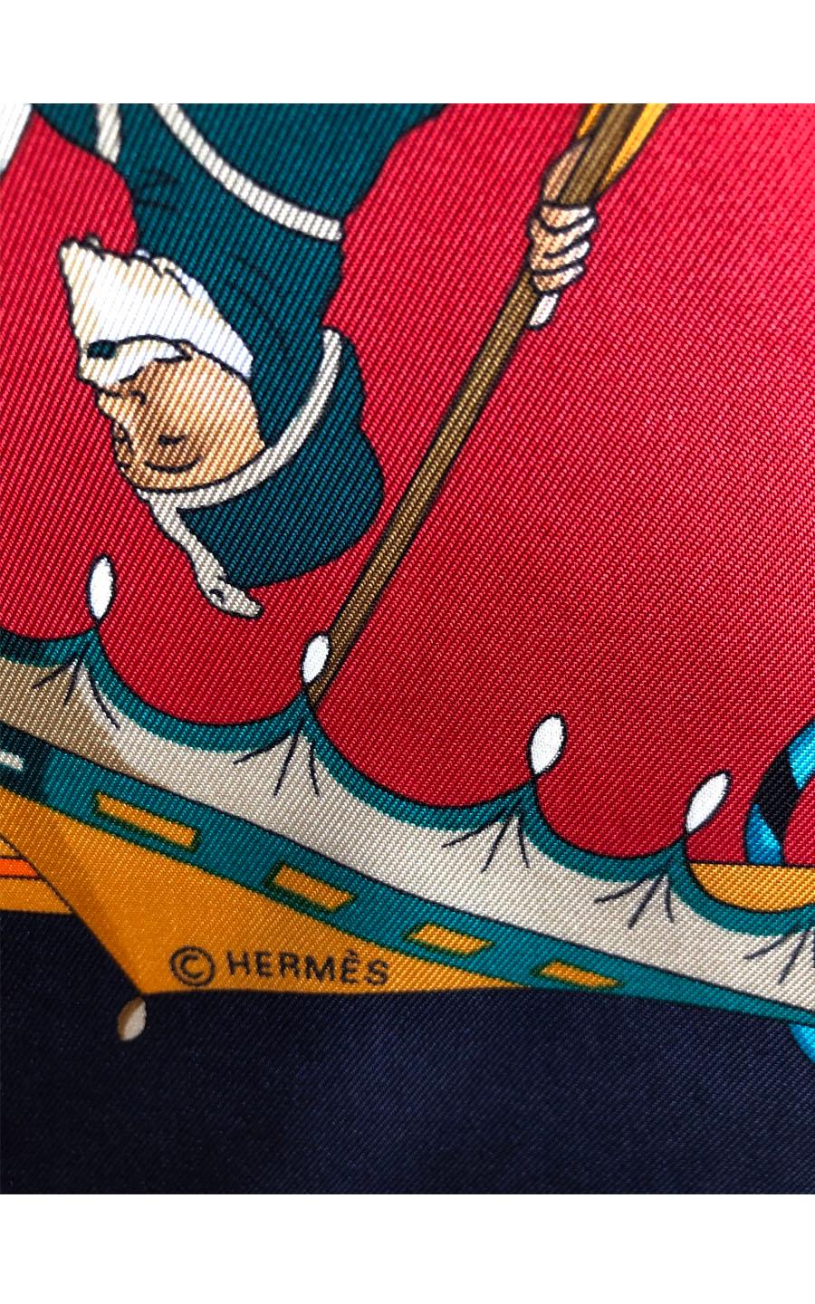 Informations : 
Brand: Hermès
Model : Carré 90
Type : 
Fabric : Silk
Color: Multicolor
Dimensions :  90 cm
Serial Number : 

Descriptions of the product: 
General Condition : Very Good


Hermès Vintage Carré “Ombrelles et Parapluies” by Hubert de