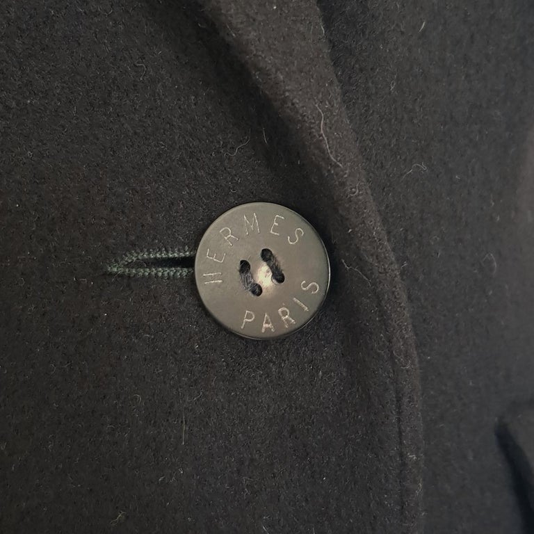 Hermès Vintage Cashmere Coat FR42 IT46 at 1stDibs | designer cashmere coat