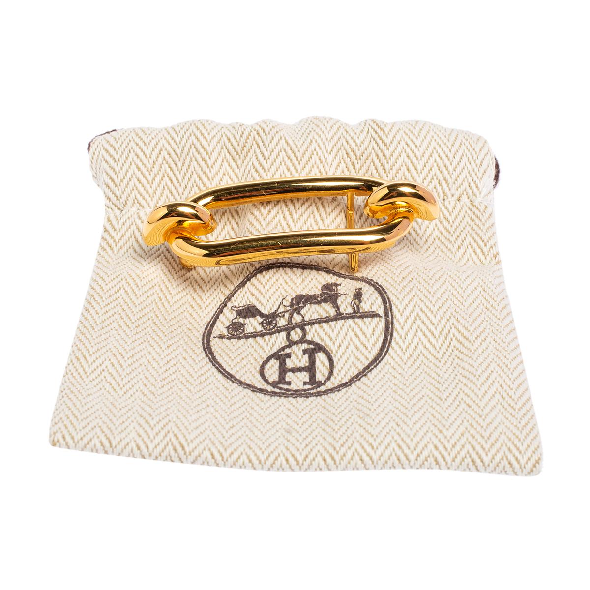 Hermès Vintage Chaine d’Ancre Gold Plated Buckle 3