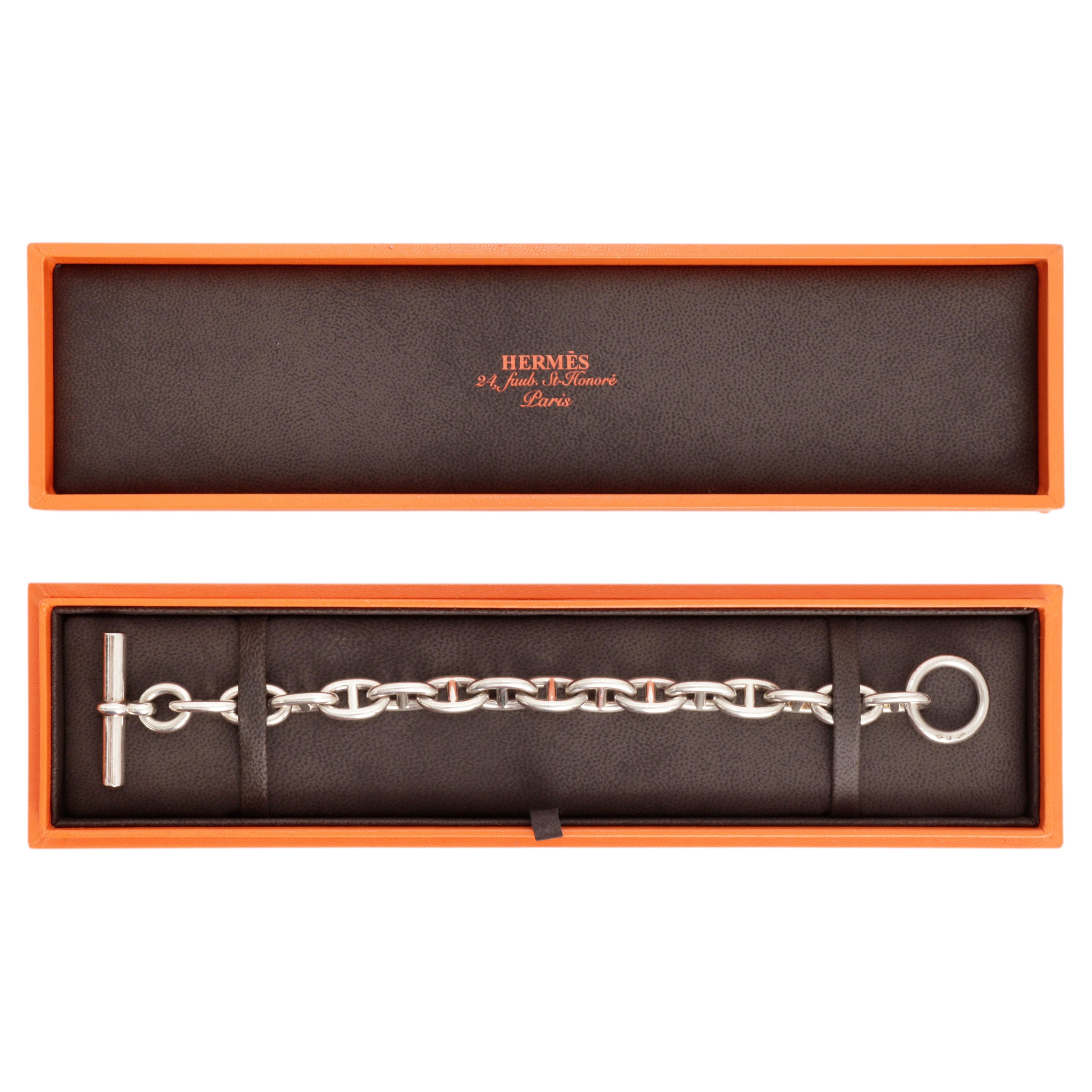 Hermes Chaine D Ancre Bracelet - 23 For Sale on 1stDibs | hermes