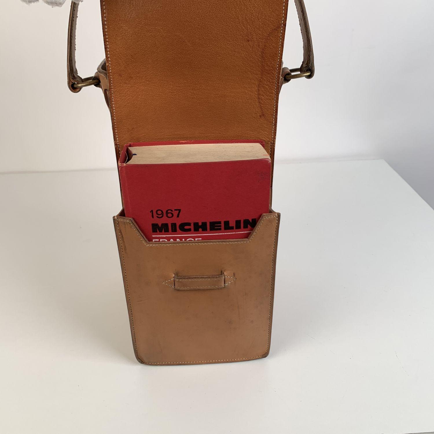 Hermes Vintage Circa 1959 Collectors Michelin Travel Map Case Holder 5