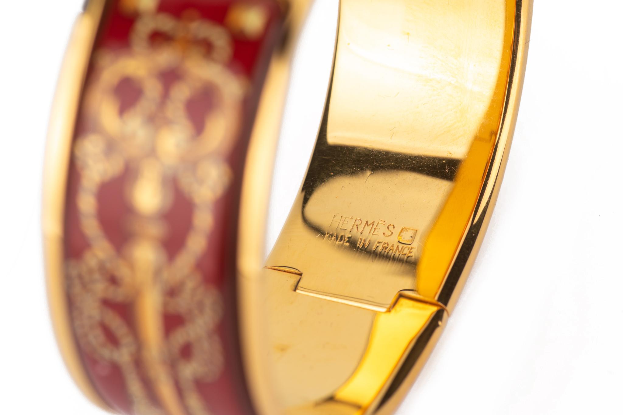 Women's Hermès Vintage Cloisonnè Bangle Bracelet