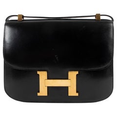 Hermès Vintage Constance 23 Black Box GHW