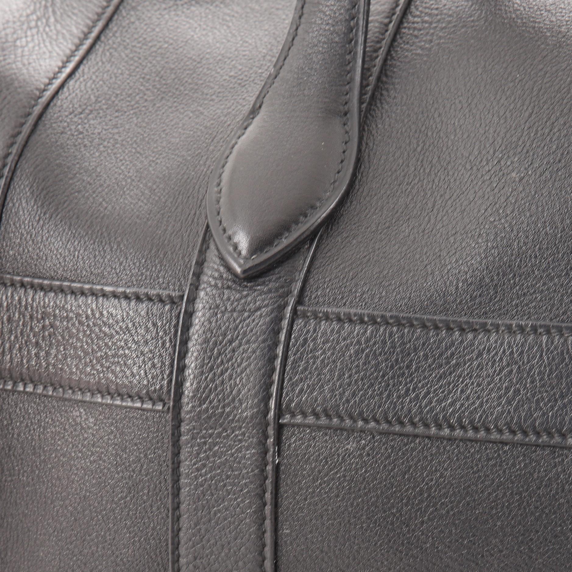Hermes Vintage Convertible Boston Bag Leather 3