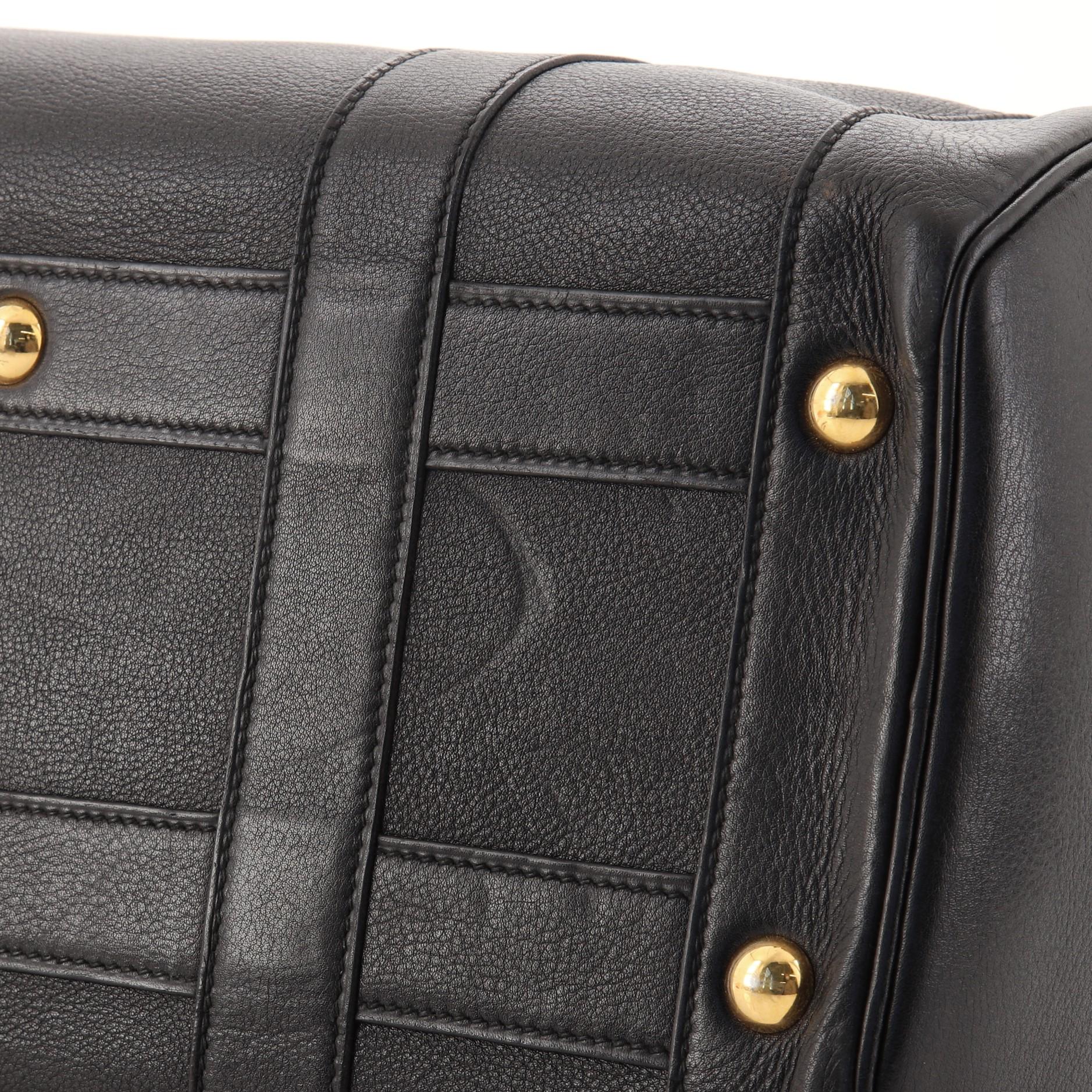 Women's or Men's Hermes Vintage Convertible Boston Bag Leather