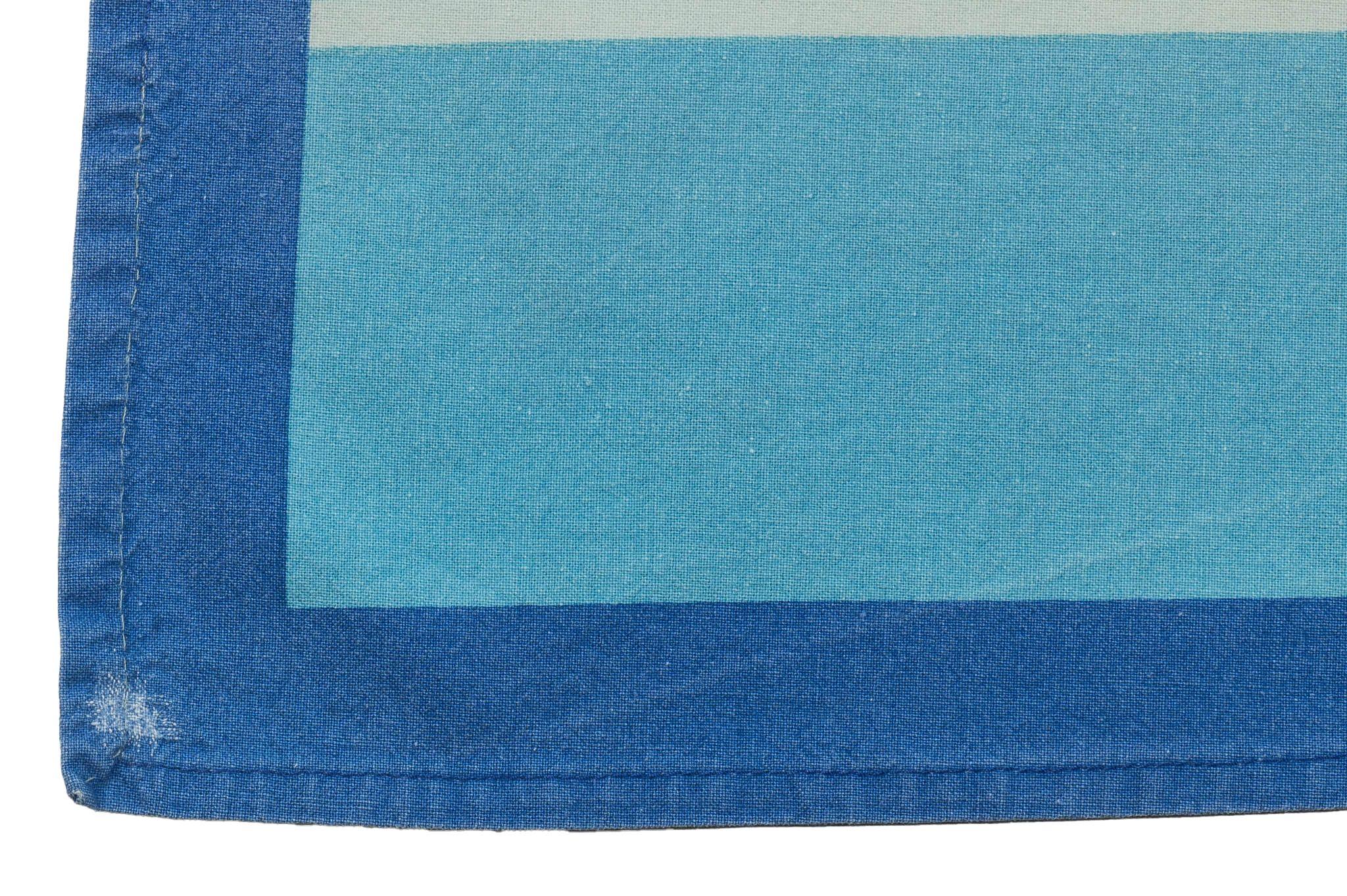 Blue Hermès Vintage Cotton Seagulls Sarongs For Sale