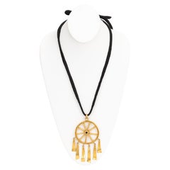 Hermès Used Dreamcatcher Necklace