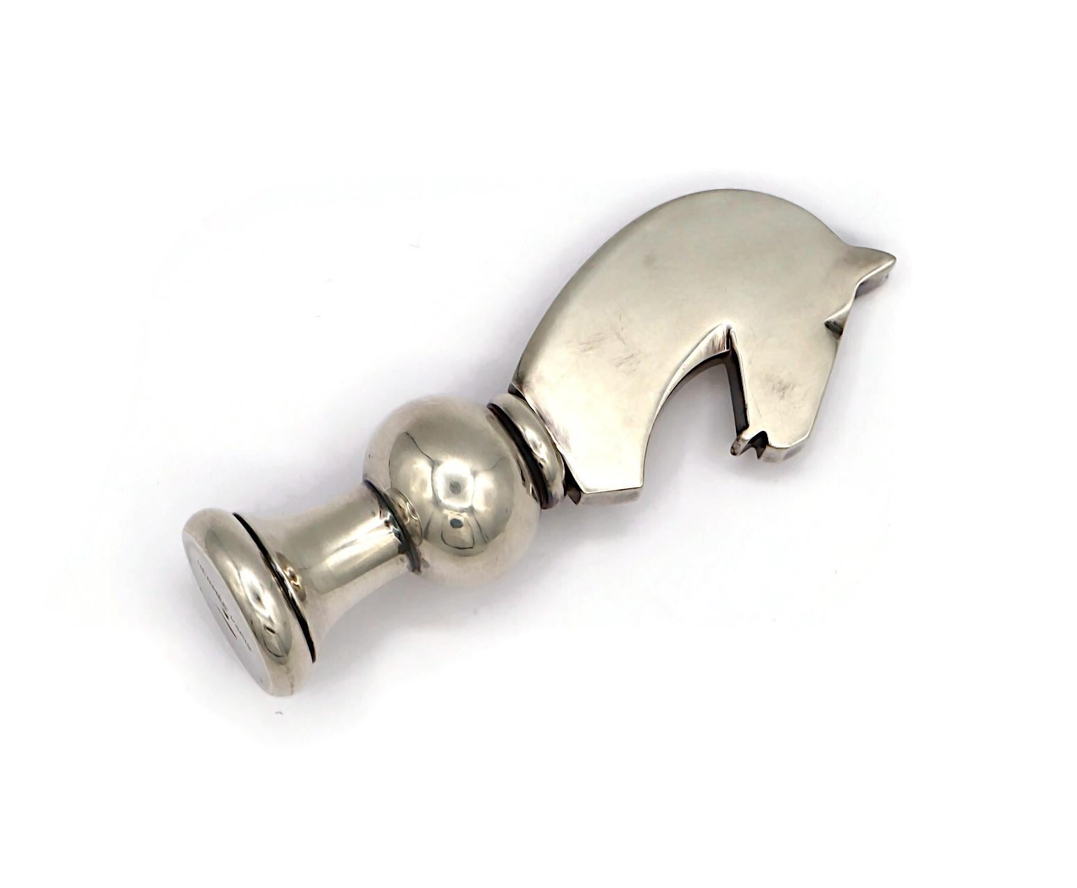 HERMES Vintage Equestrian Bottle Opener Paper Weight For Sale 6
