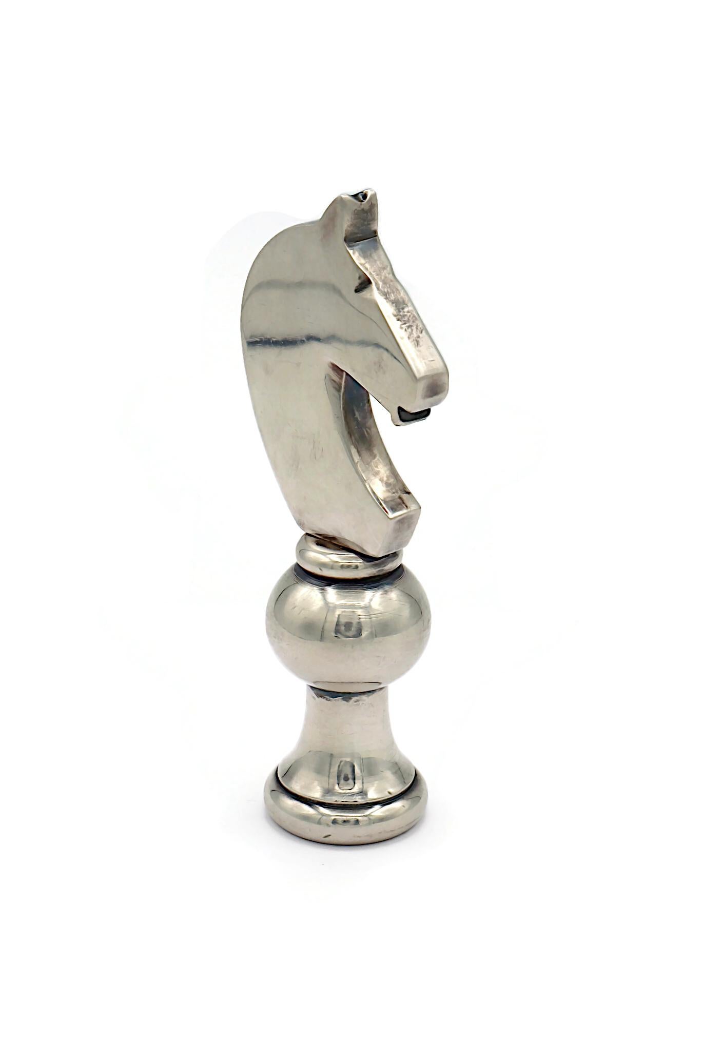HERMES Vintage Equestrian Bottle Opener Paper Weight In Good Condition For Sale In Nice, FR