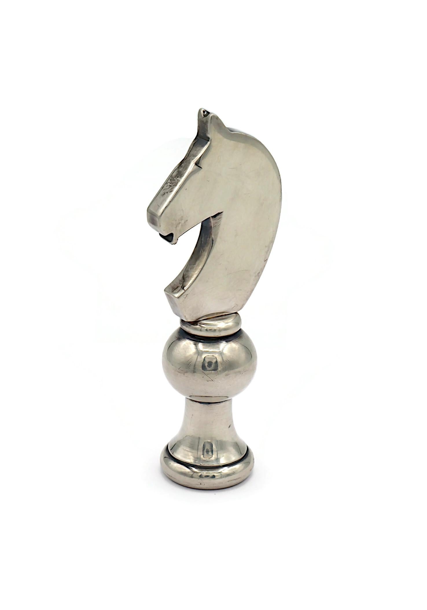 Women's or Men's HERMES Vintage Equestrian Bottle Opener Paper Weight For Sale