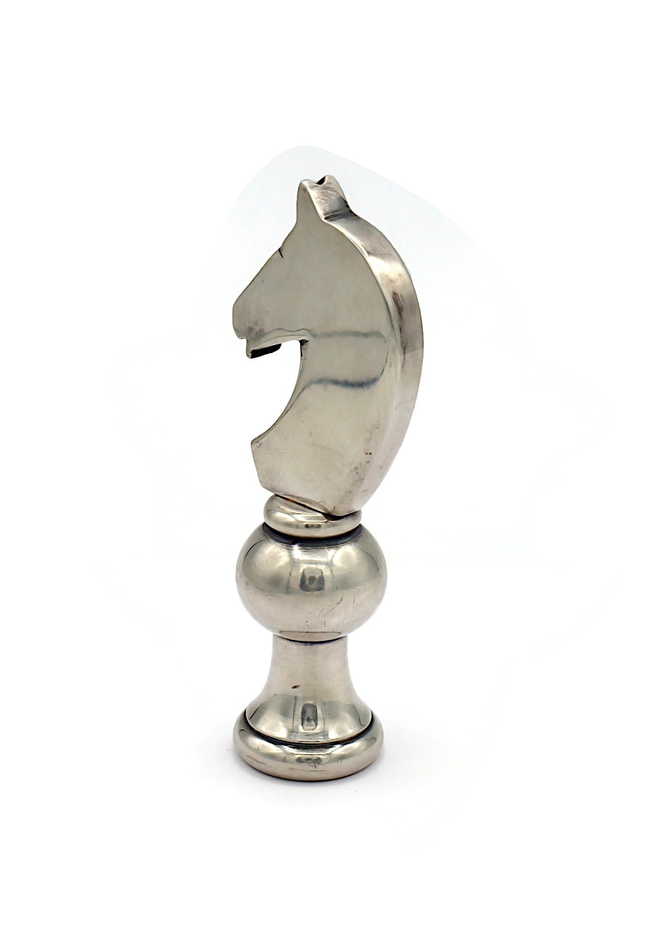 HERMES Vintage Equestrian Bottle Opener Paper Weight For Sale 2