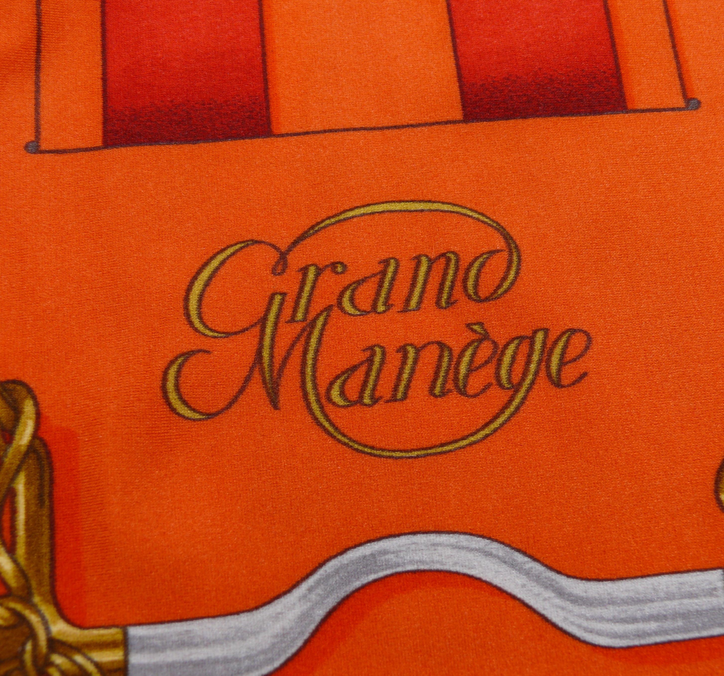 HERMES Vintage Grand Manège Legging  For Sale 5