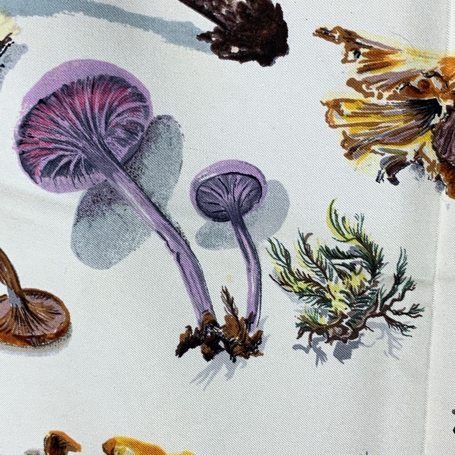 hermes mushroom scarf