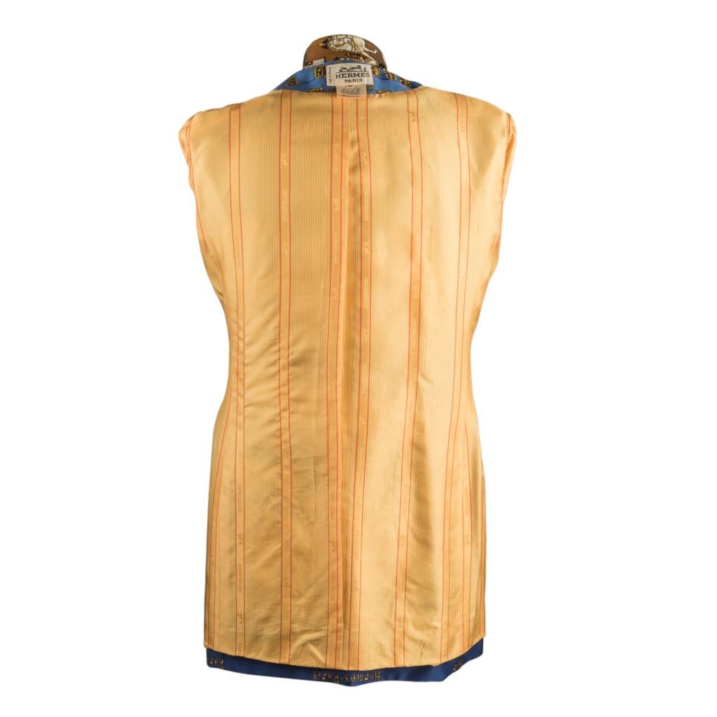 Hermes Vintage Jacket Grand Cortege A Moscou Silk Scarf Print 38 / 6 8